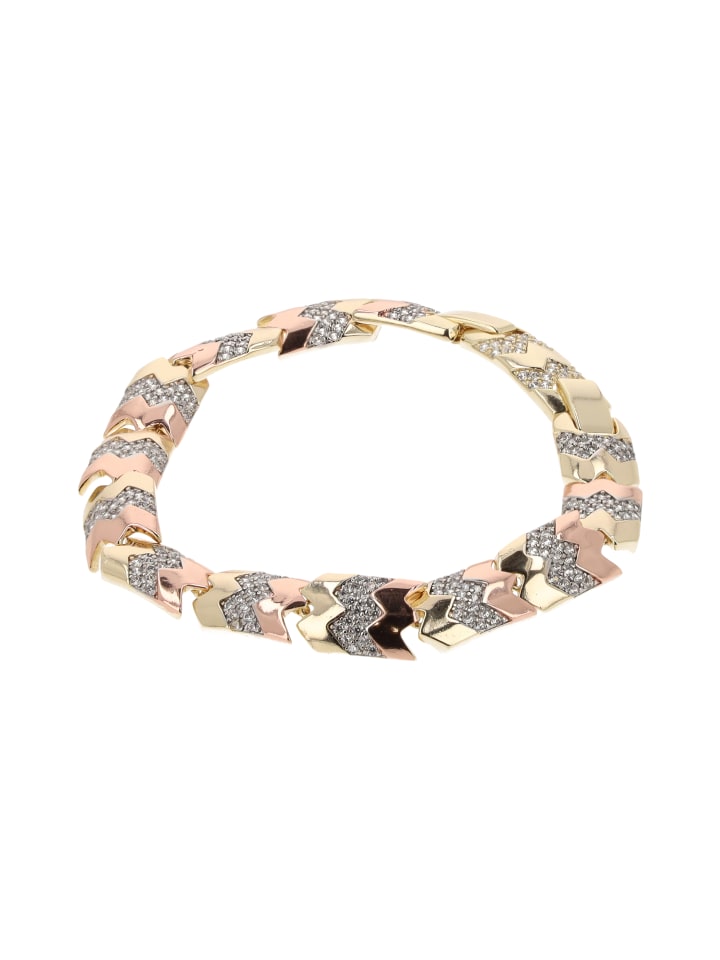 Women Bracelet in Gold Multicolor