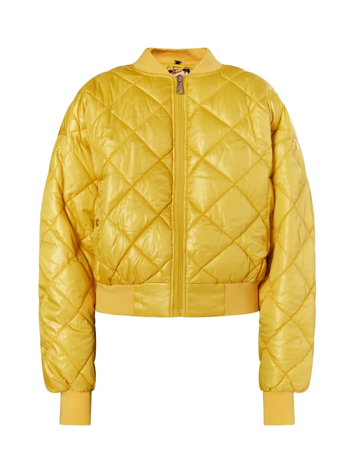 Damen Wattierter Blouson in Gelb