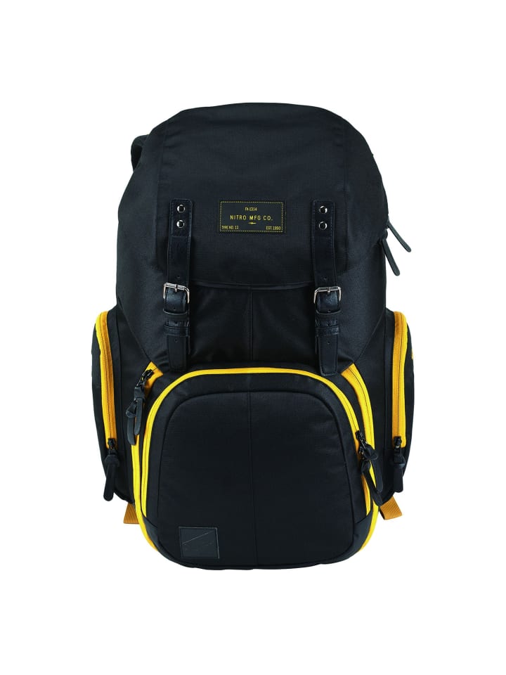 Weekender Daypack 55 cm Laptopfach golden black