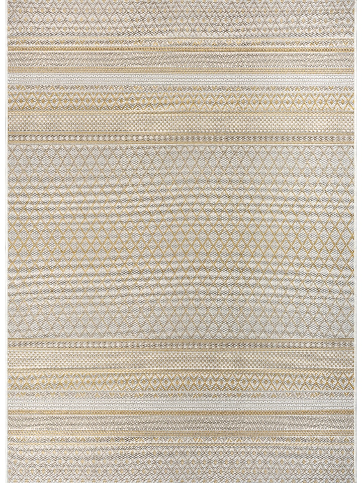 Outdoorteppich Calgary C in Beige Yellow