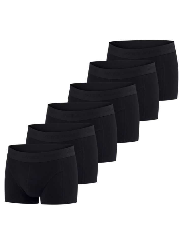 Trunk 6er Pack Basic Trunks regular/straight in Mehrfarbig