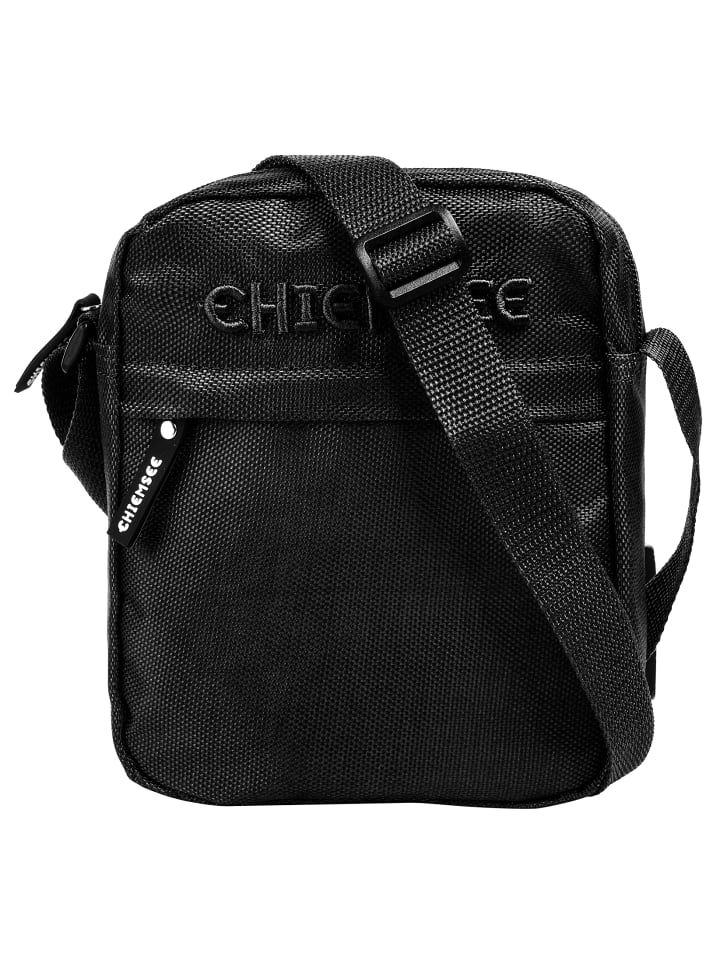 Umhängetasche Nylon in schwarz