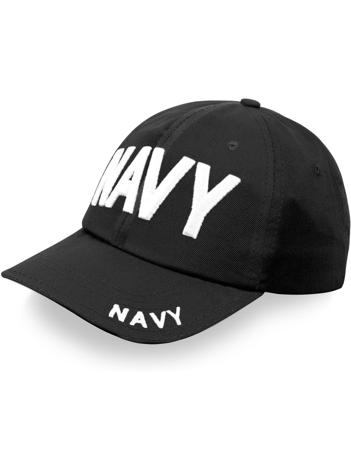 Baseball Cap mit Aufschrift in Navy