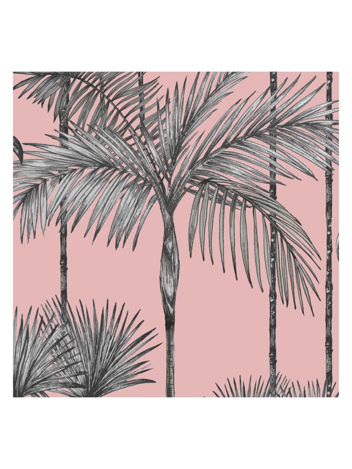 Tapete Pelikane in Rosa - (W) 200 × (L) 280 cm