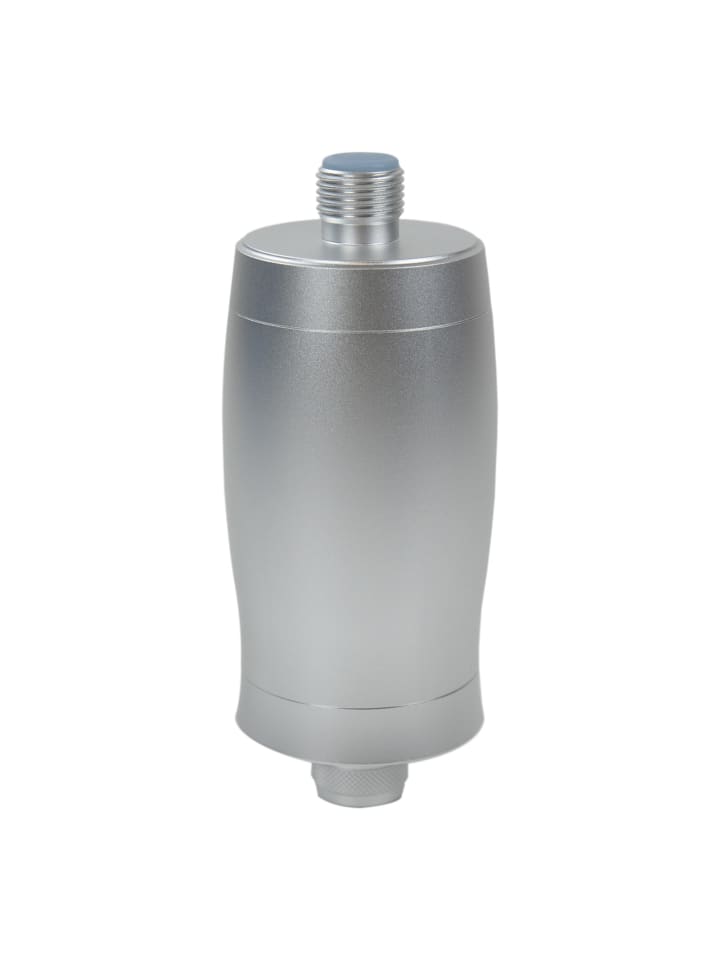 Duschfilter in Silber 6.8x6.8x17.5cm