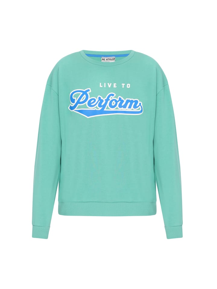 Men Sweatshirt in green
