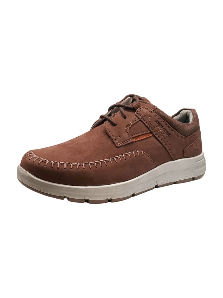 Komfort Schnürschuhe in Braun