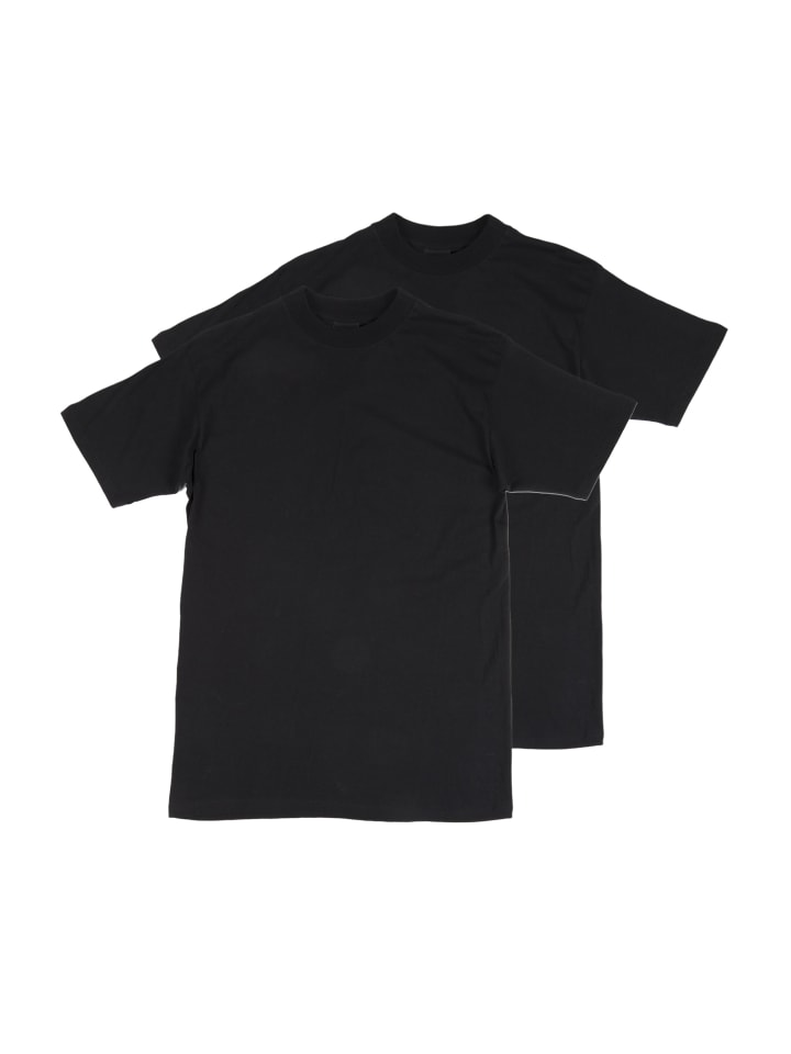 Unterhemd / Shirt Kurzarm Harro New in Schwarz