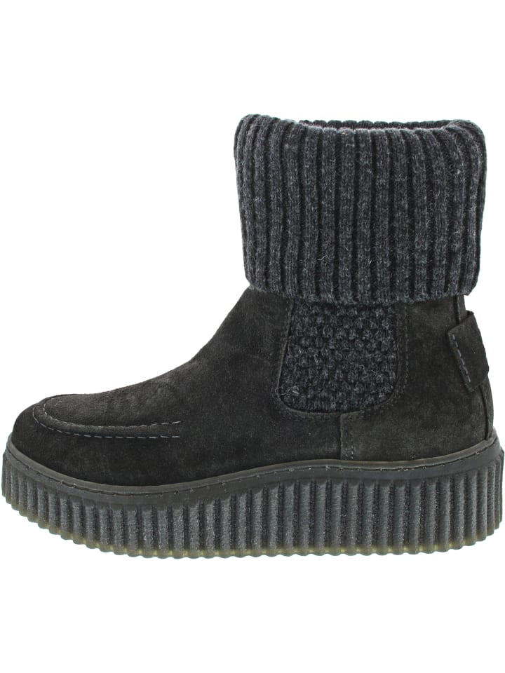 Marc O’Polo Flat Heel Chelsea Chelsea Boot Grau