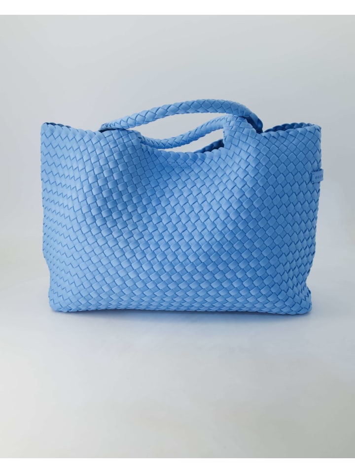 Shopper in Blau