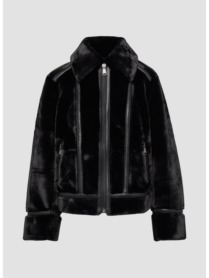 Outdoor-Jacke in 9999_schwarz