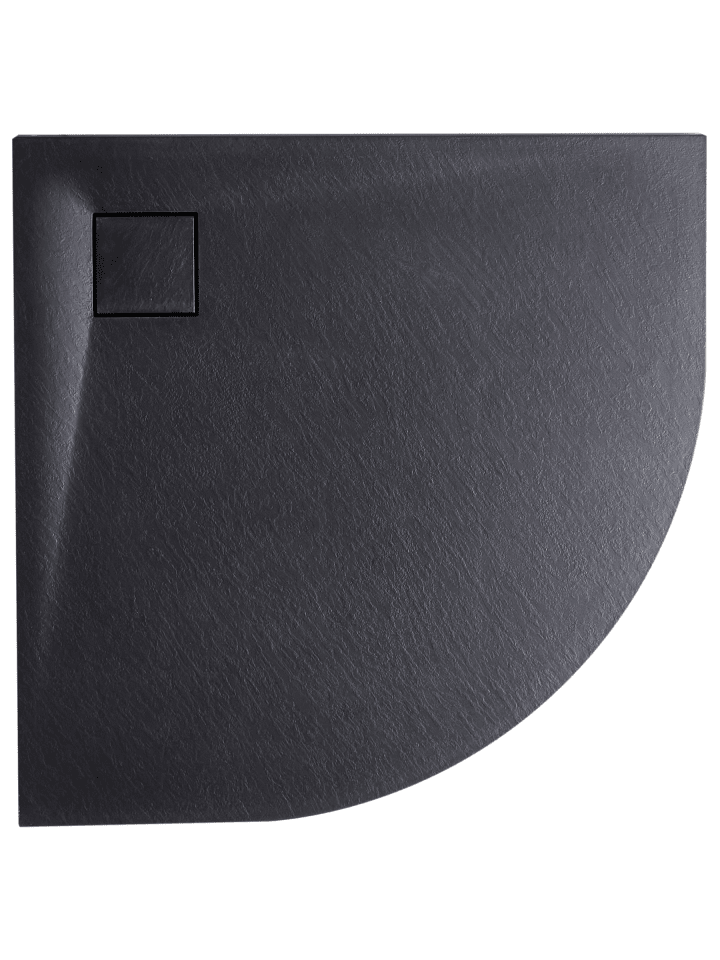 2-tlg Duschwanne PARON in Schwarz