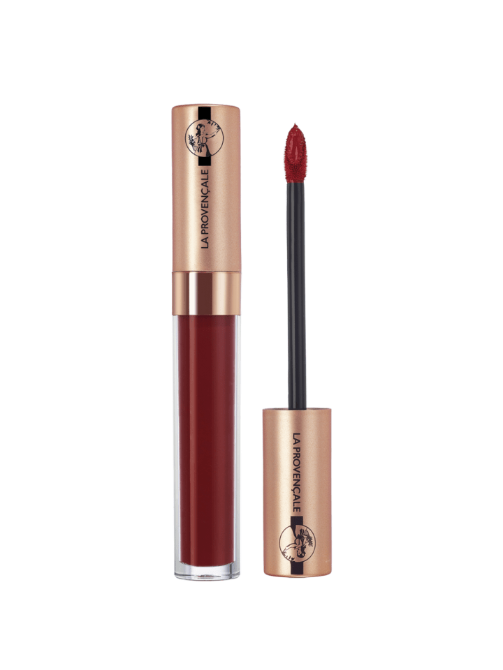 Natürlicher Solar-Lippenstift Flüssig - 144 Rouge de Manosque 5 ml