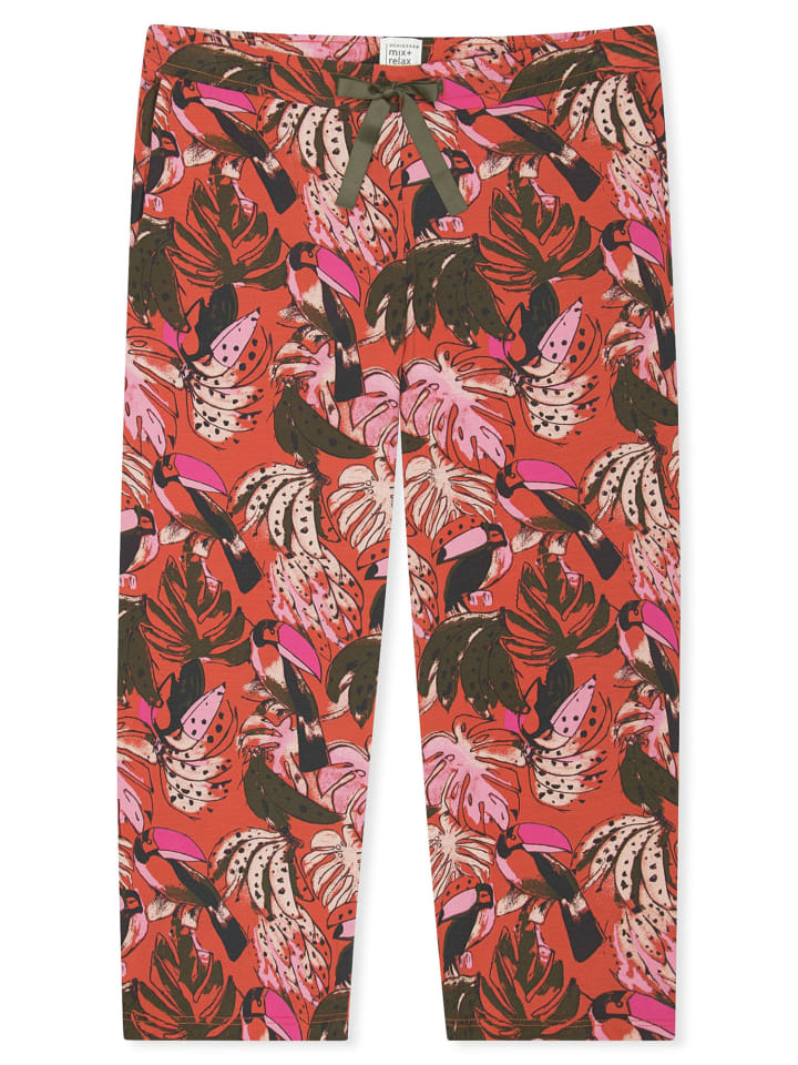 Pyjamahose Mix Relax in terracotta