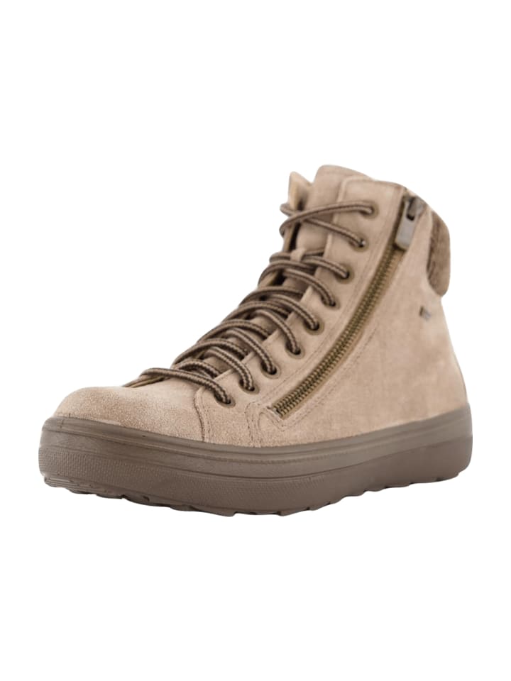 Komfort Stiefeletten in Beige