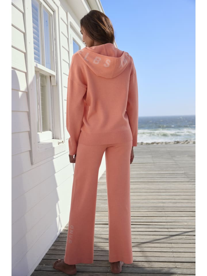 Strickjacke in aprikose