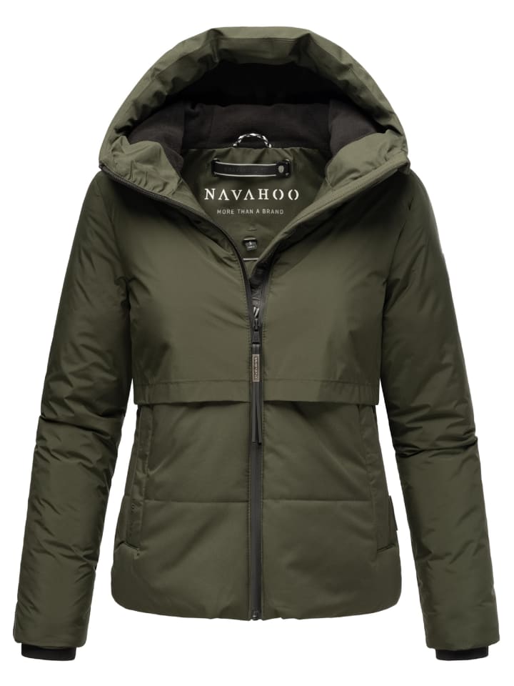 Steppjacke Liebesküken XIV in Dark Olive