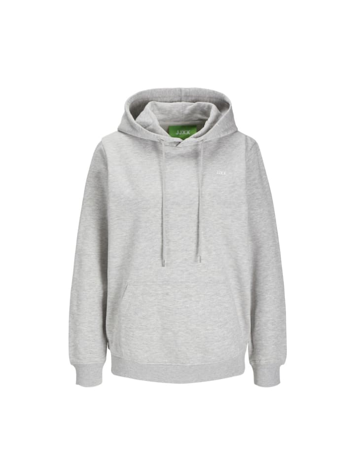 Sweatshirt in Light Grey Melange