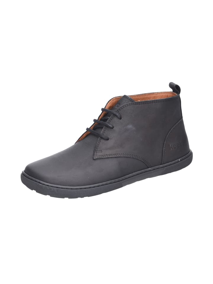 Schnürschuh in schwarz