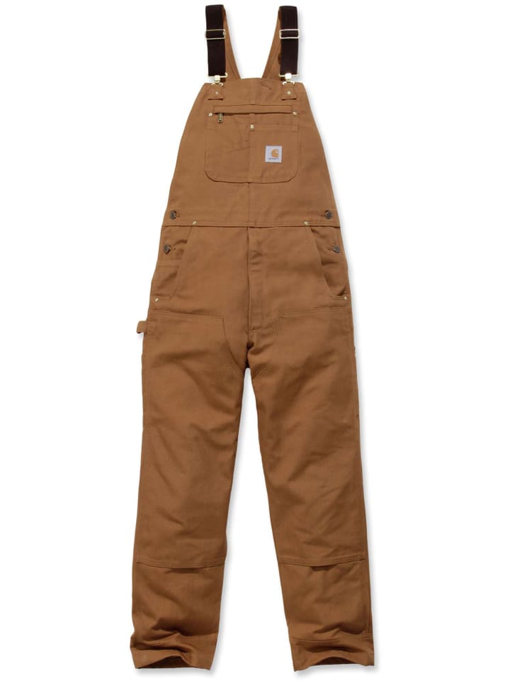 Latzhose "Bib 102776" in Braun