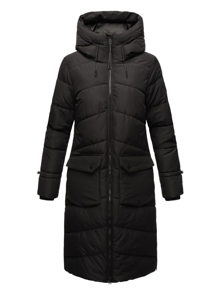 Steppmantel Tomomii XVI in Black
