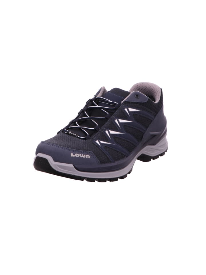 Schnürschuh in blau