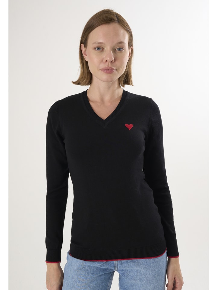 Pullover in Schwarz