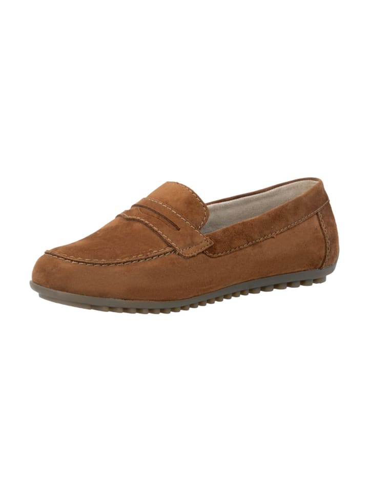 Klassische Slipper in Braun