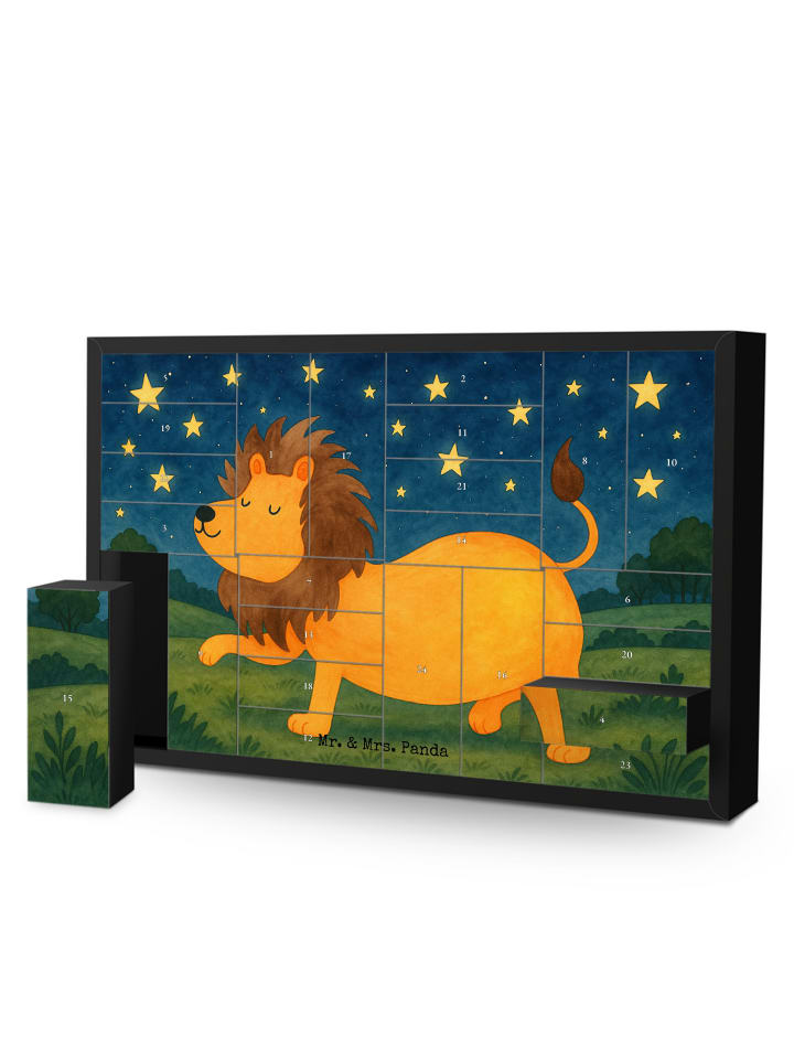 Adventskalender Sternzeichen Löwe Design ohne S... in Weiß