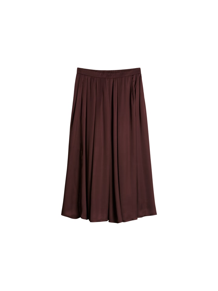 Ausgestellter Rock in Black Cherry
