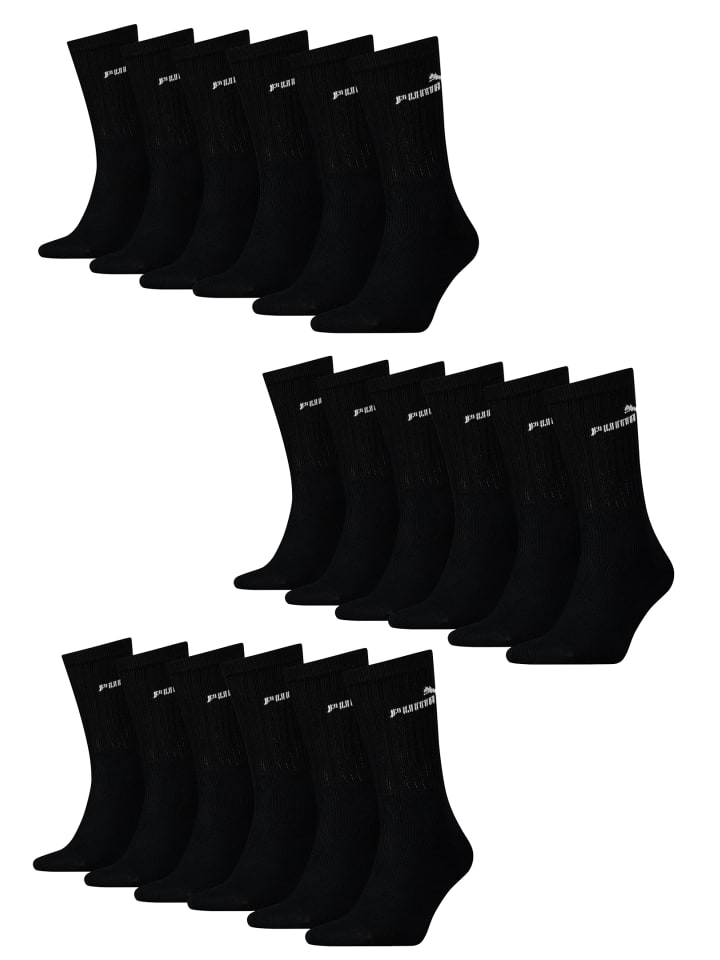 Socken CREW SOCK 18P in 200 - black