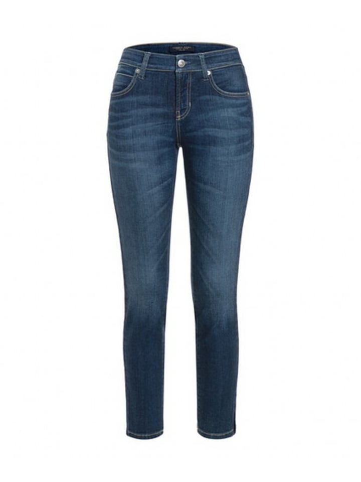 Slim Fit Jeans für Damen in blau