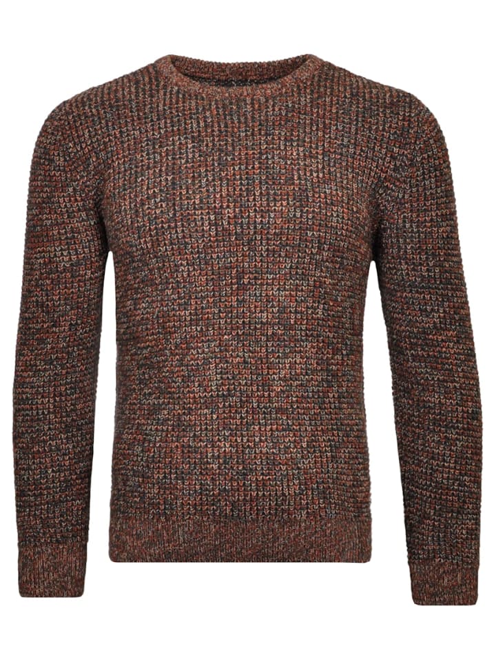 V-Ausschnitt Pullover in grün