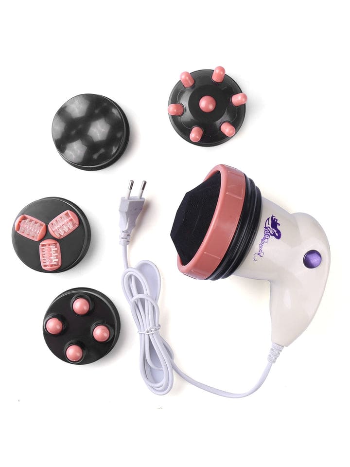 Anti-Cellulite-Massagegerät 4-in-1 in Schwarz