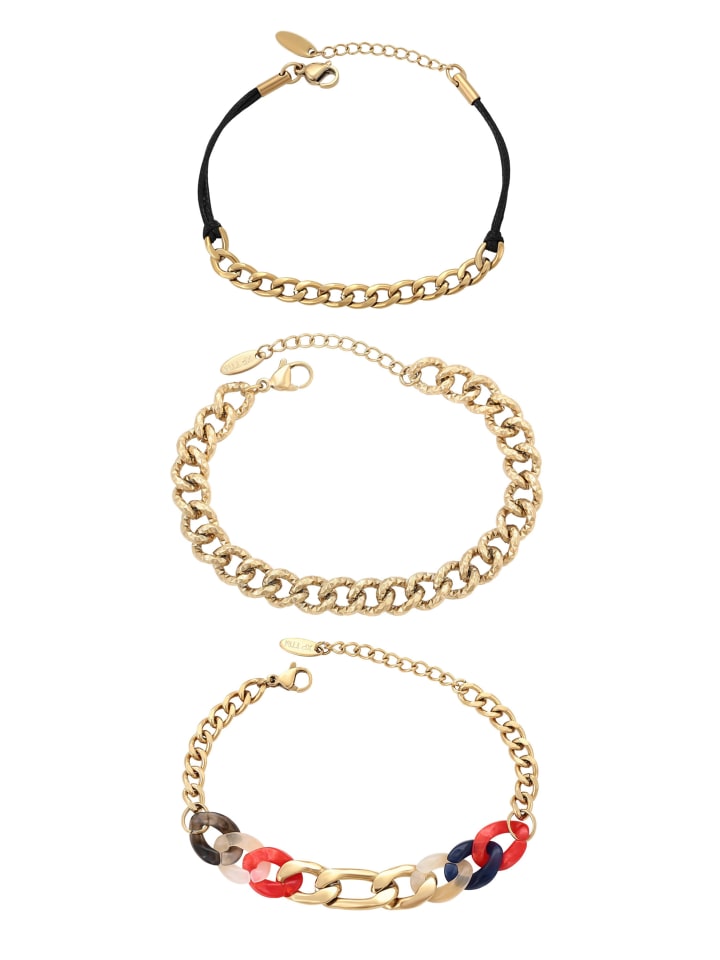 Women Bracelets Set in gold