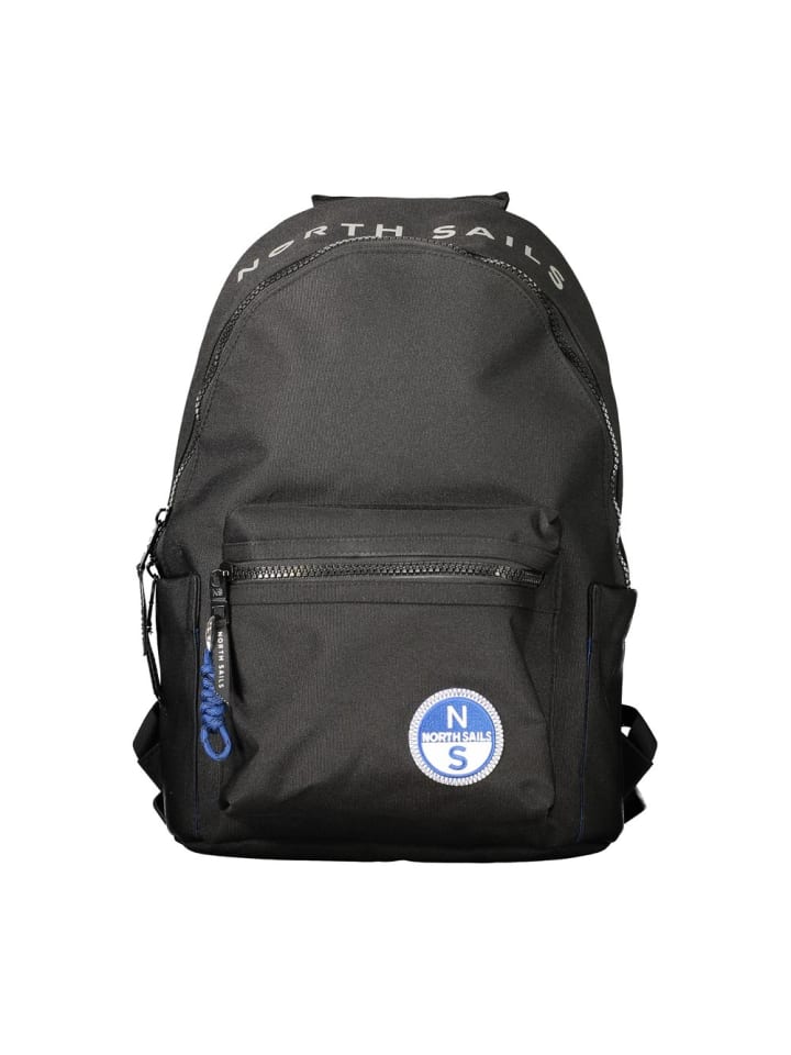 Schwarz Herren mit Versatile Design Rucksack aus Polyester