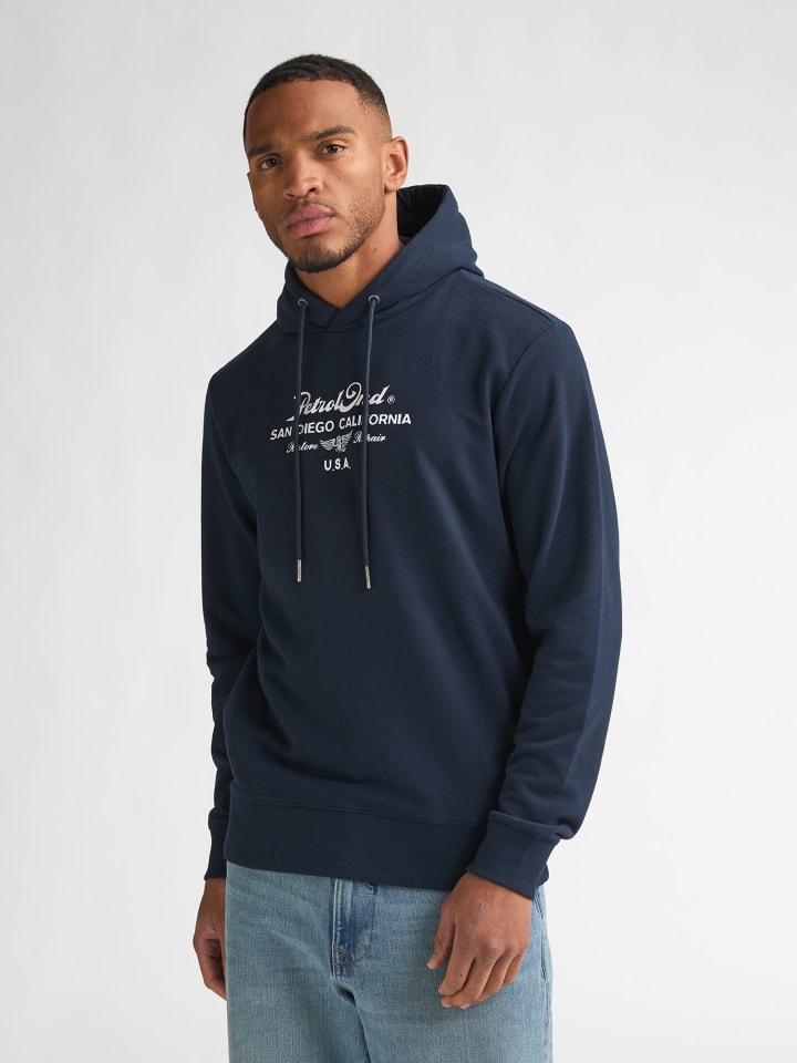 Artwork Hoodie Repair in Blau