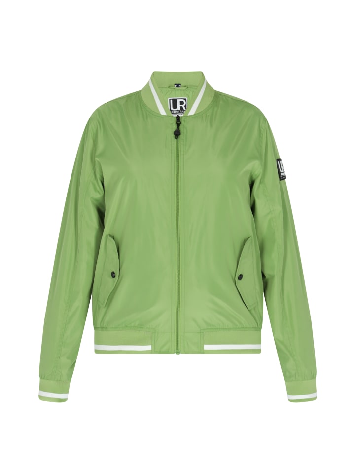 Damen Collegejacke in Hellgrün