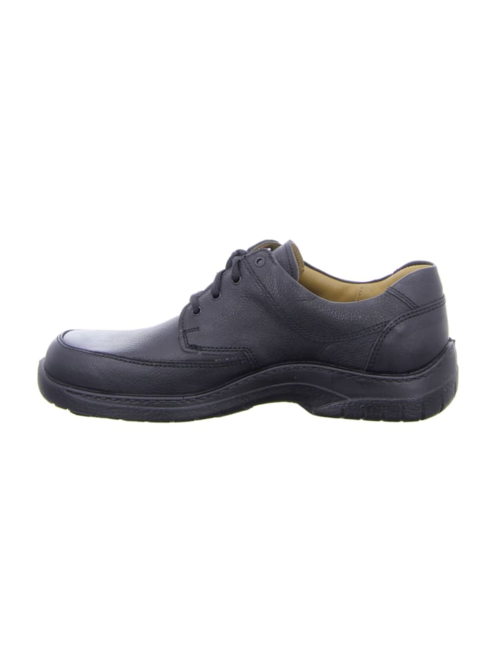 Komfort Schnürschuhe in Schwarz