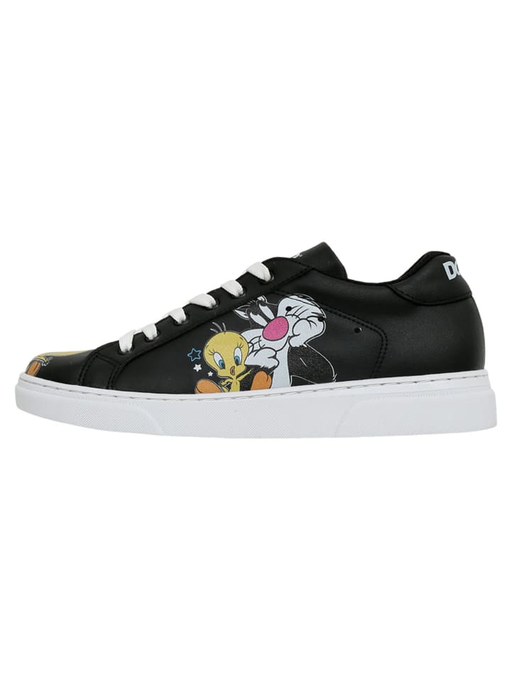 Ace Sneakers - Best of Tweety and Sylvester BLACK in Schwarz