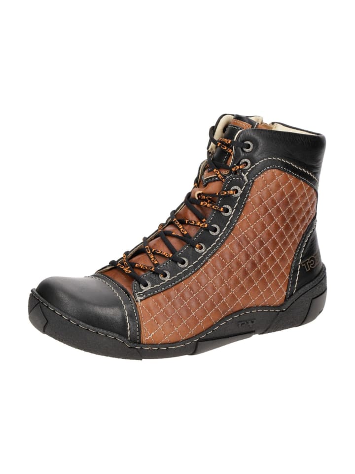 Komfort Stiefeletten in Schwarz