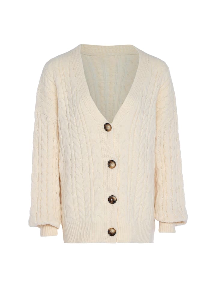 Women Sweater in Wollweiss