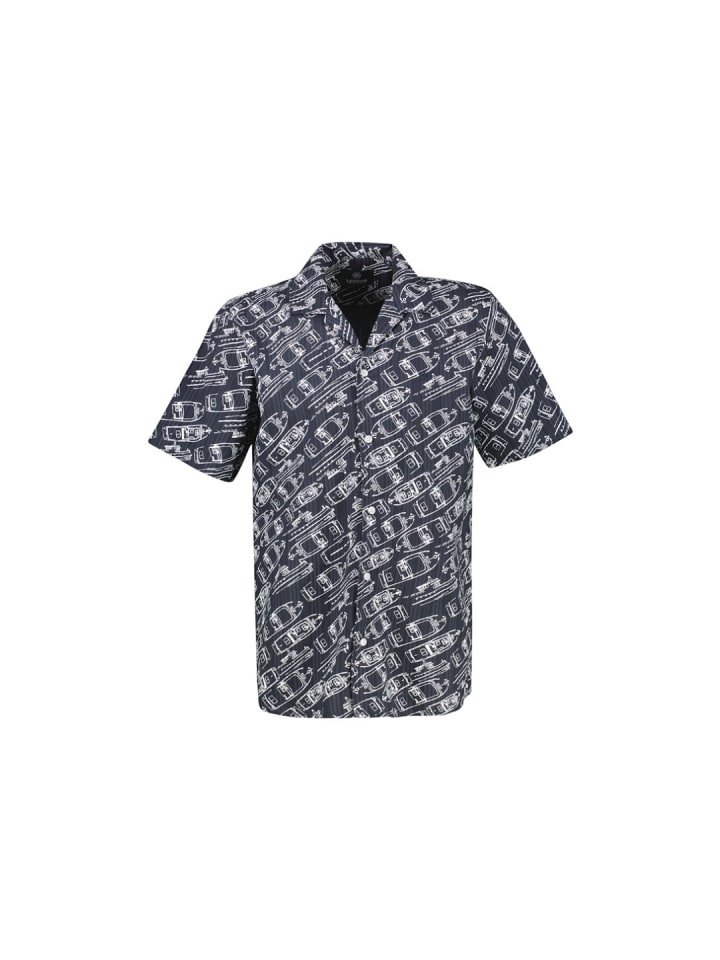 Halbarmhemd in classic navy