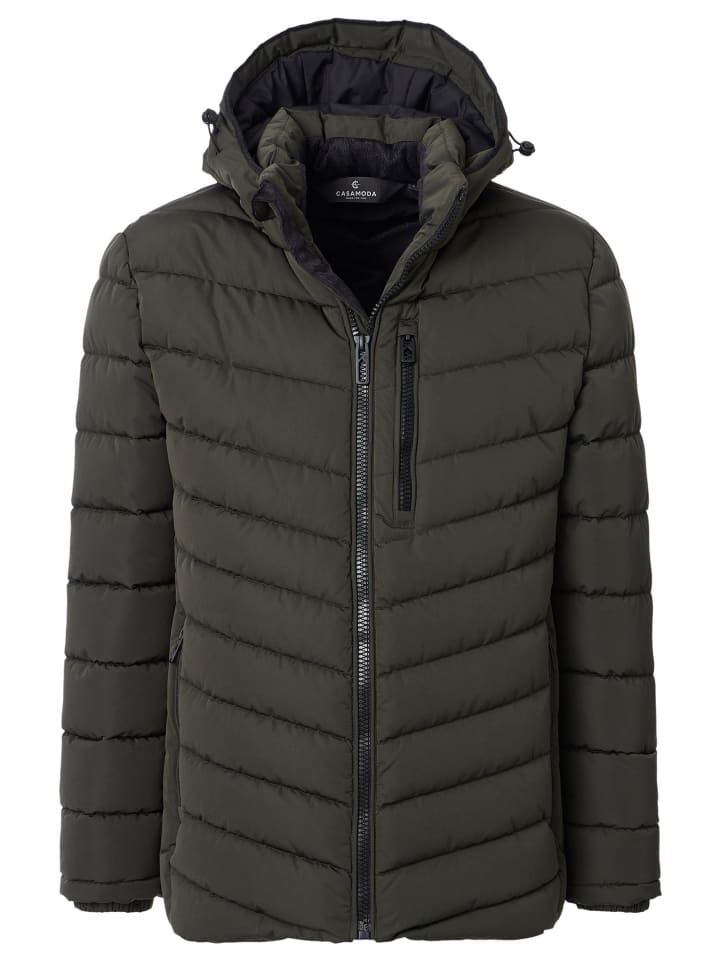 Steppjacke Basic in Grün