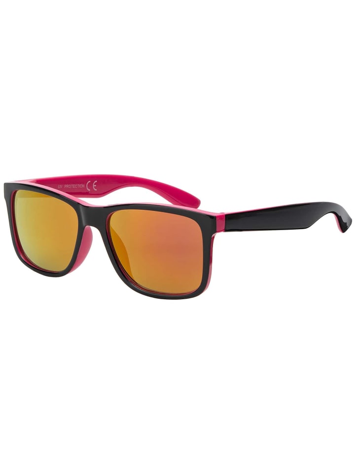 Kinder Sonnenbrille in Rosa-Schwarz