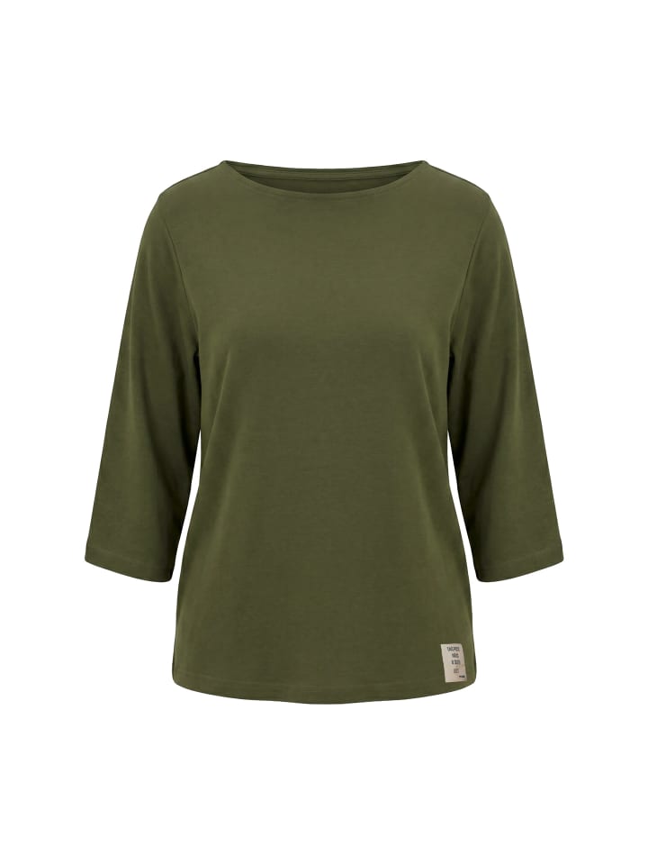 Shirt in dunkel khaki