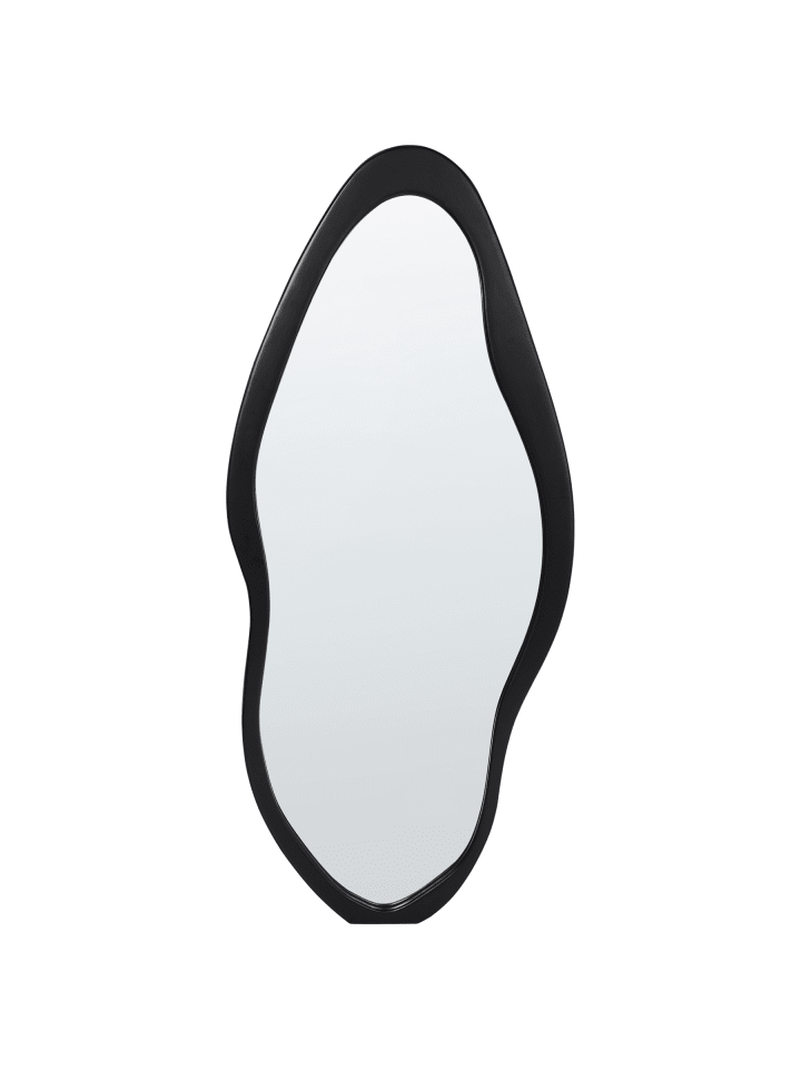 Wandspiegel BLET in Schwarz - (W) 80 x (H) 180 x (L) 3 cm Vertikal