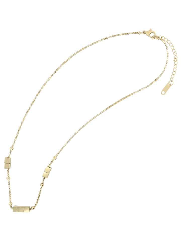 Damen Halskette aus Edelstahl 40 cm in gold