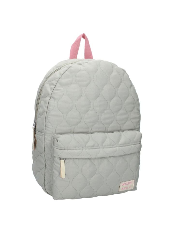 Milky Kiss Rucksack Sweet Bliss – Sanfte grüne Tasche, verspieltes in Grau