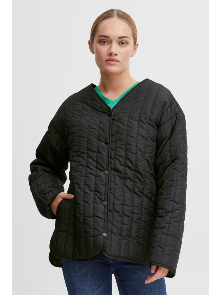 Steppjacke OXSaggy in Schwarz